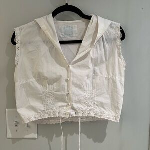 Vintage white blouse